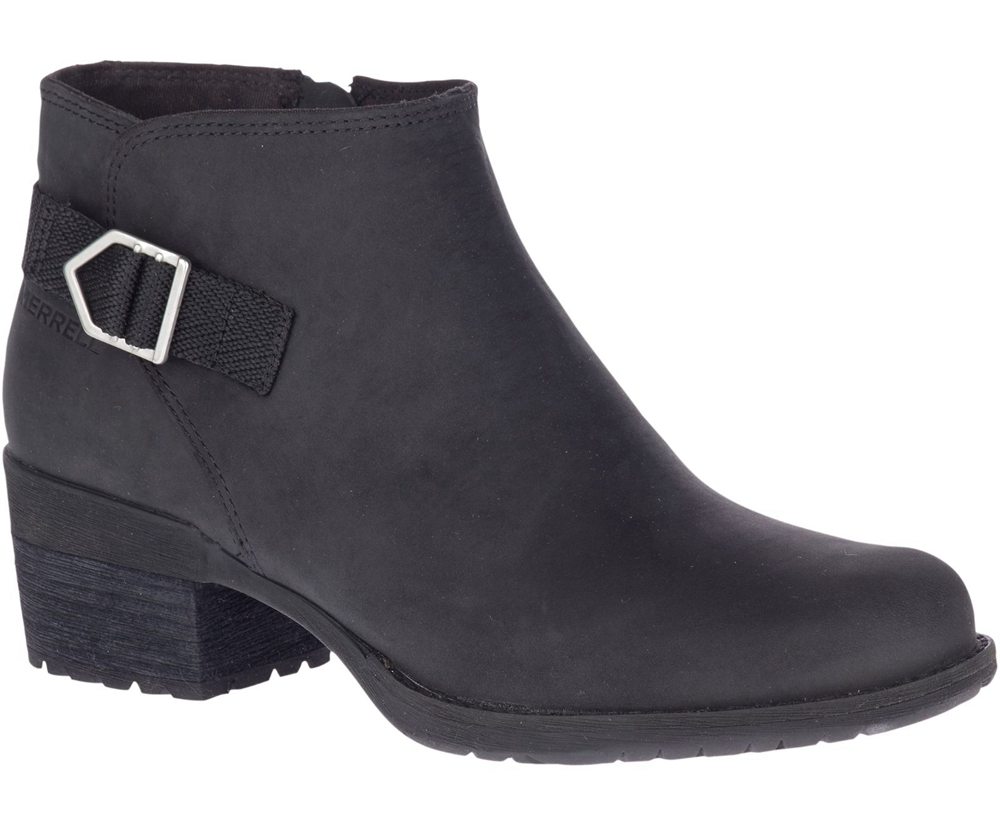 Merrell Støvler Dame - Shiloh Ii Bluff - Sort - AMX401235